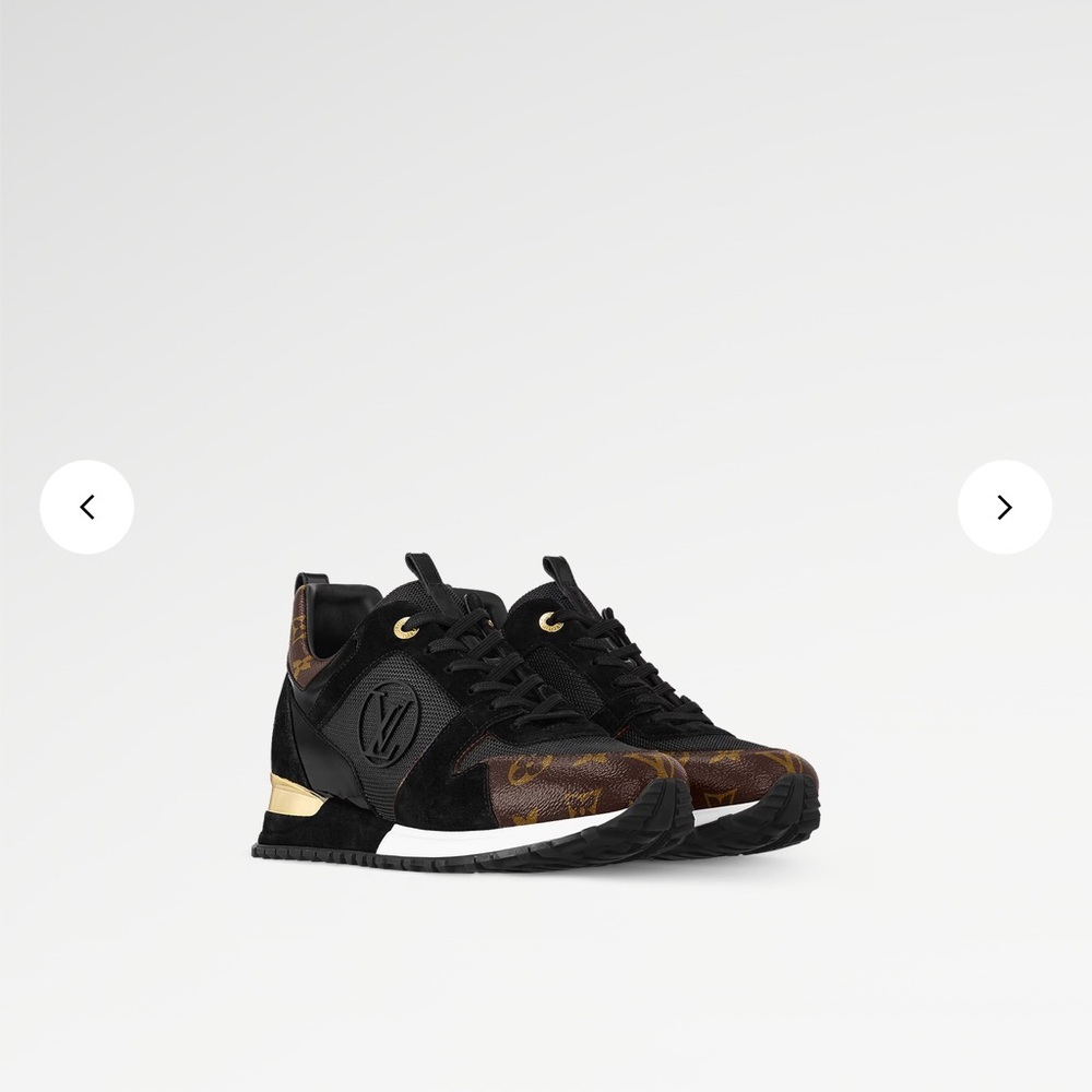 Monogram Black and Gold Sneakers
Barely use like new 
With box